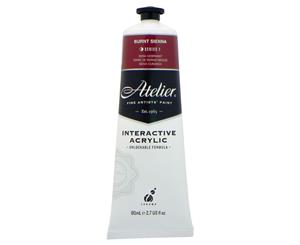 Atelier Interactive Acrylic Paint 80ml S1 - Burnt Sienna