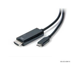 Laser USB-C to HDMI Cable with 4K Support - Male to Male 1.8m