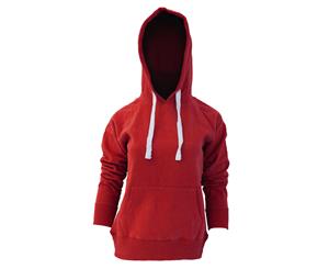 Mantis Womens/Ladies Superstar Hoodie / Hooded Sweatshirt (Warm Red) - BC680