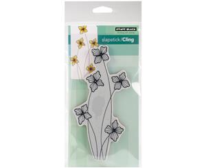 Penny Black Cling Stamp 5&quotX7"-Floweret