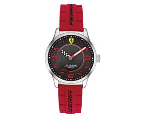 Scuderia Ferrari Kids Pitlane Red Silicone Watch - 860013