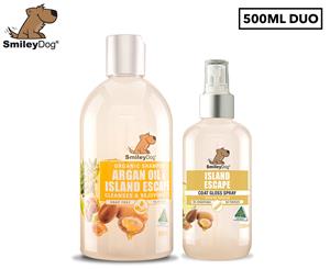 Smiley Dog Organic Argan Oil Island Escape Duo Pack 500mL