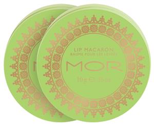 2 x MOR Lip Macaron 10g - Apples