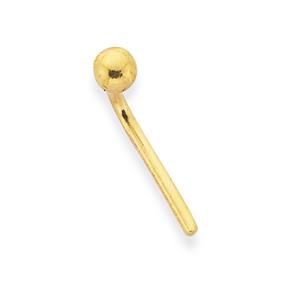 9ct Gold 2mm Ball Nose Stud