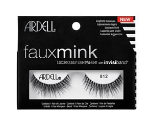 Ardell Strip False Fake Eye Lashes - Faux Mink 812 (Black)