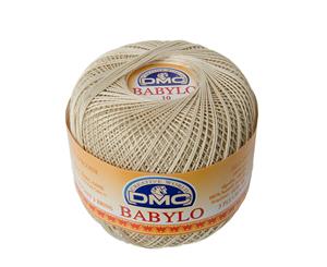 DMC Babylo 10 Crochet Cotton 50g Ball 822 Straw