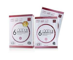 DR. JOU (By Dr. Morita) Six Essence Hyaluronic Acid Whitening Mask 7pcs