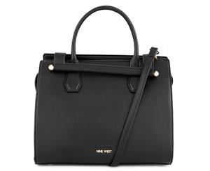 Nine West Music Bar Aracely Satchel - Black