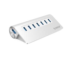 Orico M3H7 Aluminum 7 Port USB3.0 Hub for Smartphones Laptops PC Apple Devices