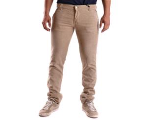 Roy Roger`S President`S Men's Trousers In Beige