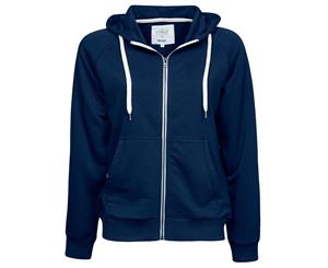 Tee Jays Womens/Ladies Urban Zip Hoodie (Navy Blue) - BC3316