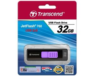 Transcend 32GB JetFlash 760 USB 3.0 Flash Drive