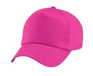 Beechfield Unisex Plain Original 5 Panel Baseball Cap (Fuchsia) - PC2097