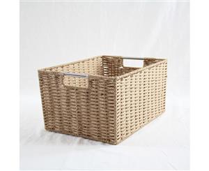 Chattel Storage Basket Beige Medium