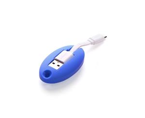 Ugreen USB to Micro USB Key Chain Cable - Blue