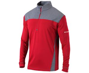 Columbia Omni-Wick Standard 1/4-Zip - Intense Red