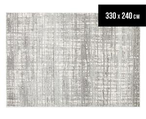 Rug Culture 330x240cm Mirage 354 Modern Rug - Silver