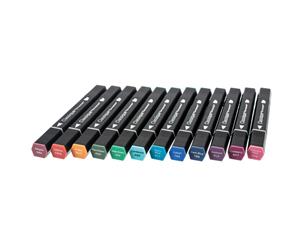 Spectrum Noir Classique Alcohol Markers 12 pack - Jewel