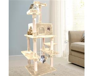 Cat Scratching Post Tree 1.83m Beige