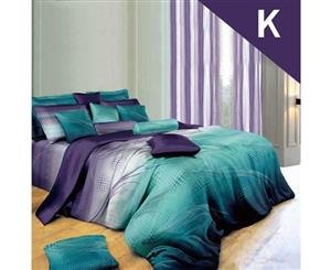 King Size RHYTHM Design Quilt Cover Set