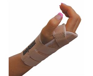 Bodyassist Elastic Wrist Splint with Tab Adjustment Right Side